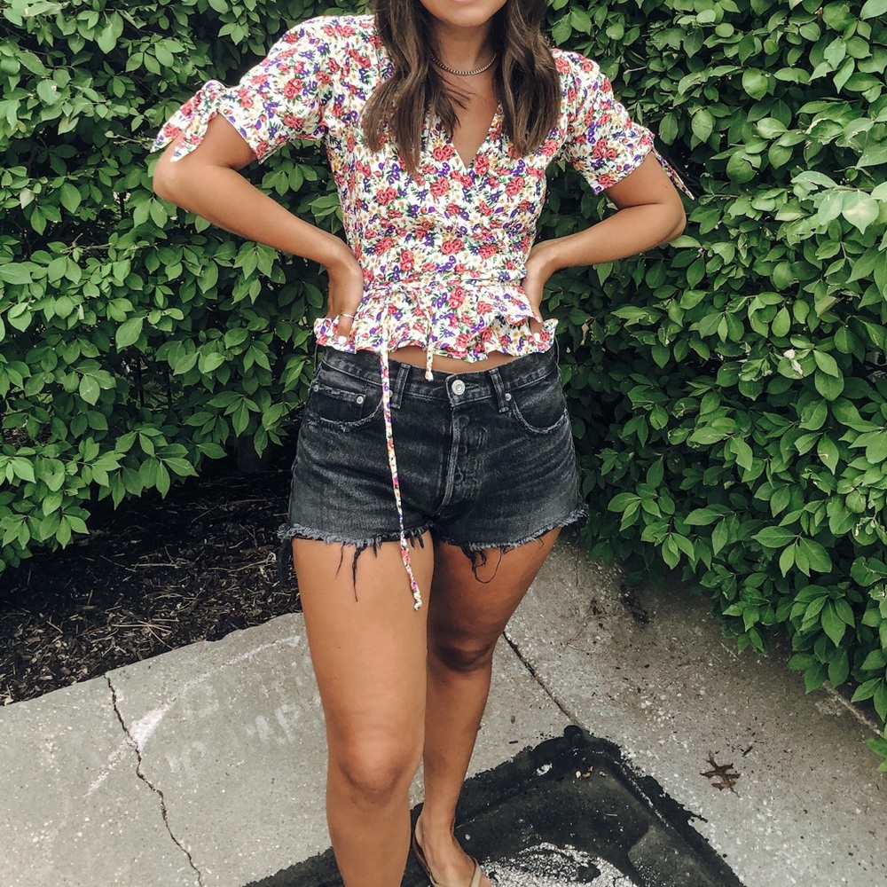 MOUSSY denim shorts